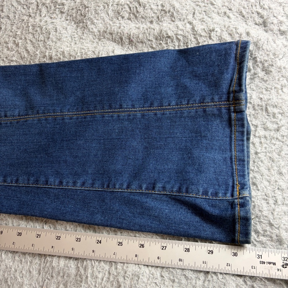Anthropologie Pilcro and the Letterpress High Rise Bootcut Jeans Blue Size 28 - Picture 8 of 11